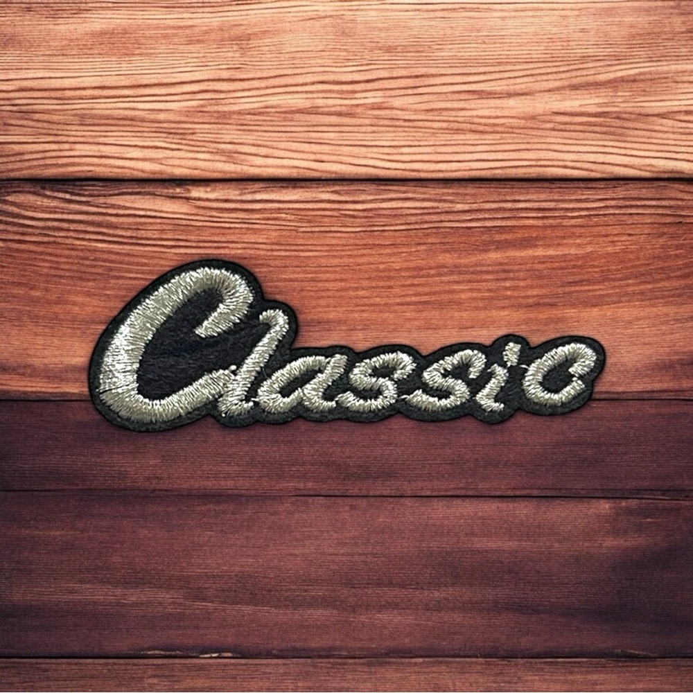 Classic Embroidered Patch